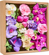 Okto Art Sensoriel - Wood & Craft - Fleurs - Inspiration 21 x 21 cm - Graine Gréative (Copie)