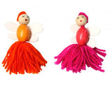 Boîte perles en bois naturel (575 perles - 7 tailles différentes)