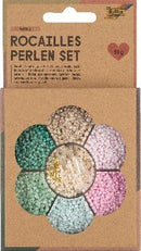 Perles de rocaille couleurs pastels