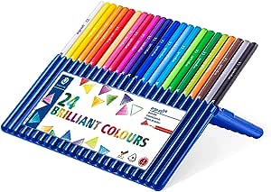 Etui de 24 crayons de couleurs Ergosoft 157
