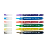 Boîte 6 feutres Glitter Bruynzeel assortis