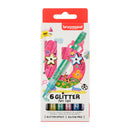 Boîte 6 feutres Glitter Bruynzeel assortis