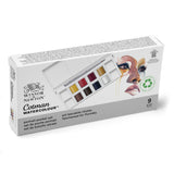 Peinture aquarelle Cotman Winsor & Newton 8 1/2 godets "Portrait"