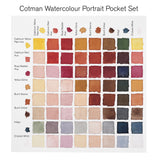 Peinture aquarelle Cotman Winsor & Newton 8 1/2 godets "Portrait"