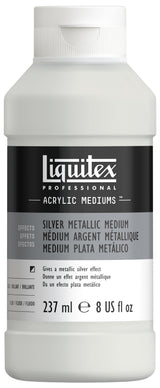 Médium effet métallique or/argent 237 ml
