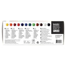 Set de 12 couleurs de 118ml de peinture acrylique fine Basics Fluid LIQUITEX