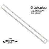 Règle opaque 2 biseaux