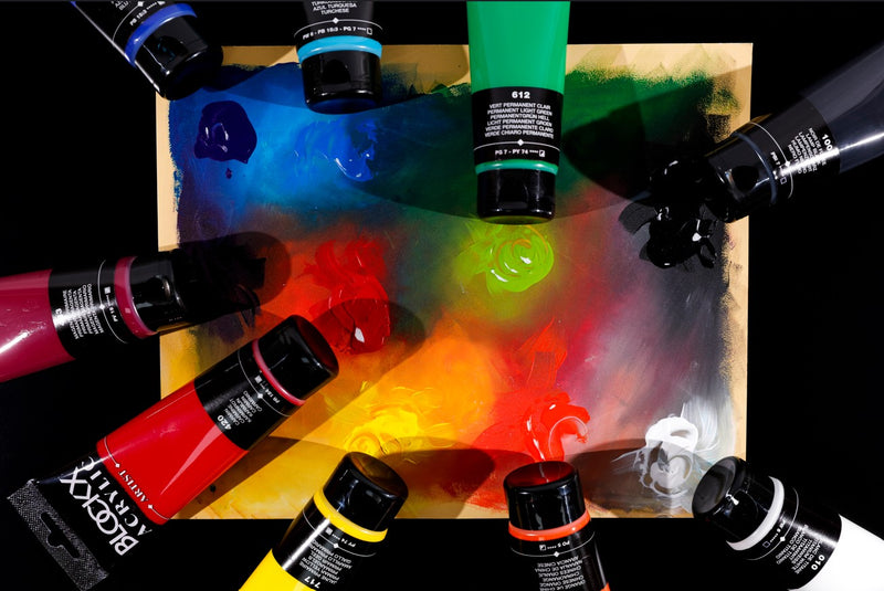 Acrylique fine Blockx 120 ml - 90 couleurs
