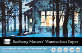 Bloc de papier aquarelle Baohong qualité professionnelle - Masters'Choice  150x230 20 feuilles 300g grain fin