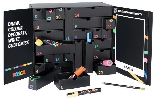 Calendrier de l'Avent Posca