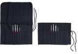 Set de 4 pinceaux aquarelle Cosmotop Spin + trousse coton