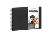 Carnet MANGA format Paysage 75 feuilles A5/A4 80gr/m²