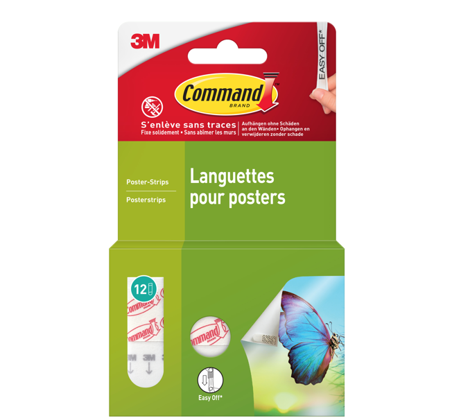 Languettes Posters X12 - 3M
