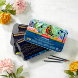 Boîte de 100 crayons aquarellables Inktense