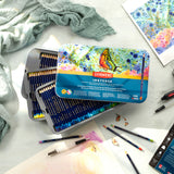 Boîte de 100 crayons aquarellables Inktense