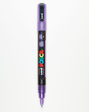 Étui de 8 marqueurs POSCA PC3-ML assortis – Couleurs pailletées