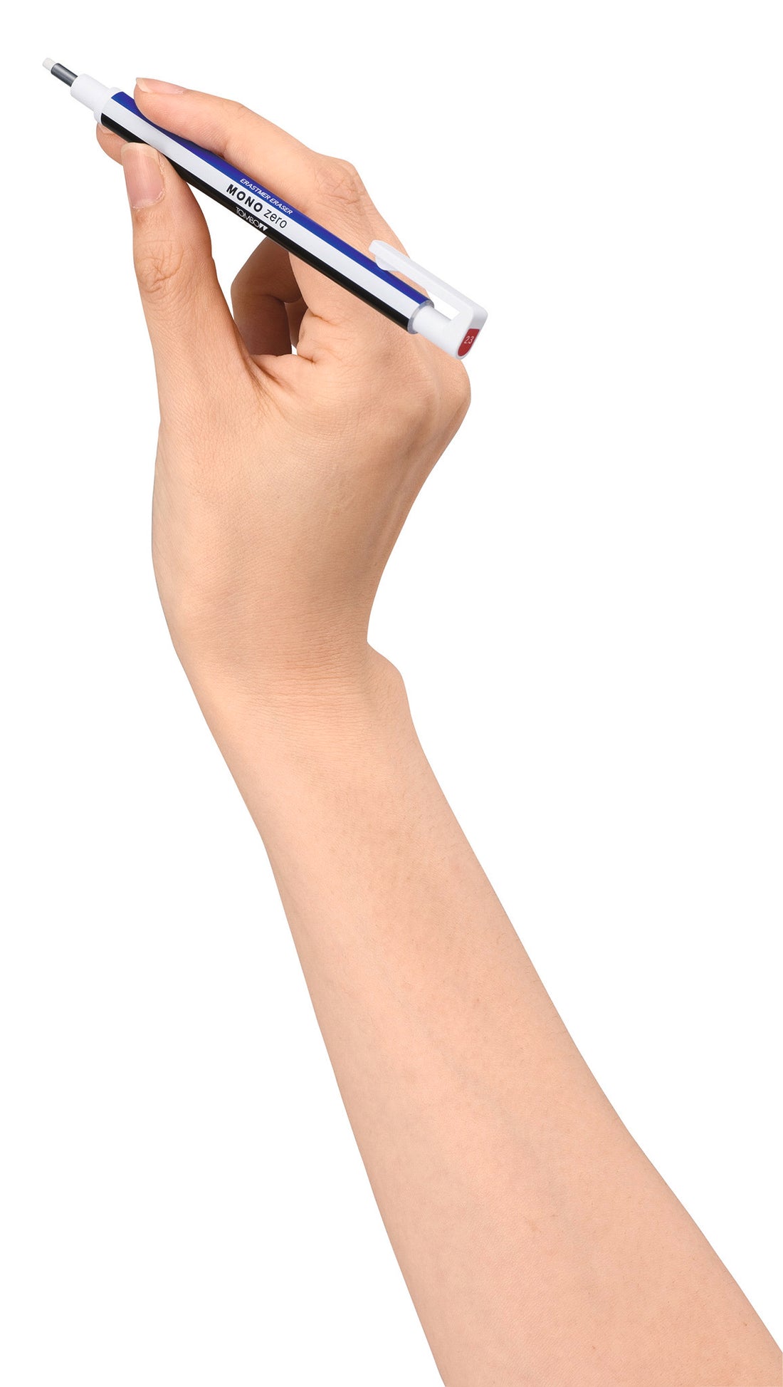 Stylo Gomme MONO Zéro Tombow - Pointe Ronde 2,3mm - Rechargeable - Pour Corrections Précises