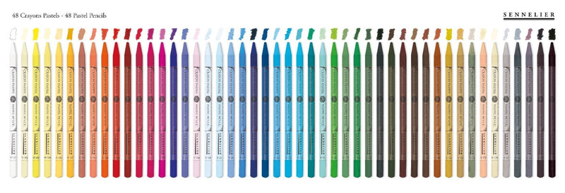 Crayon pastel - 48 couleurs