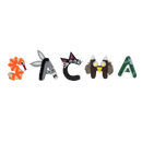 Lettres majuscules bois X104