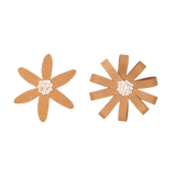 Pack de 1000 perles rondelles en bois naturel