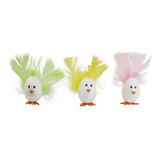 Assortiment plumes de dinde pastel (x300)