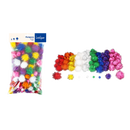 Pompons métallisés x200