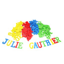 Mousses adhésives lettres