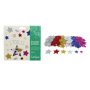 Mousses adhésives étoiles pailletés