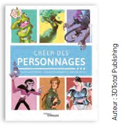 Livre Créer des personnages aux éditions Eyrolles