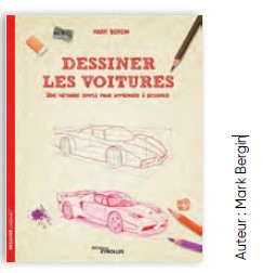 Livre Dessiner les voitures aux éditions Eyrolles