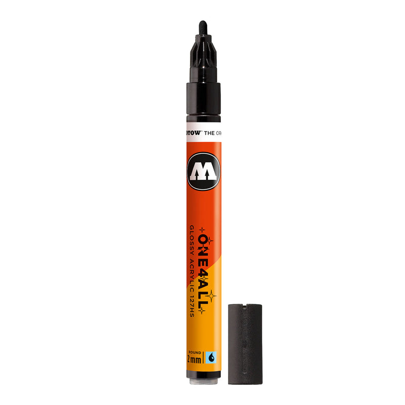 Marqueur Molotow ONE4ALL 127HS, 227HS & 327HS noir et blanc brillant