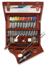 Coffret bois peinture huile extra-fine Sennelier