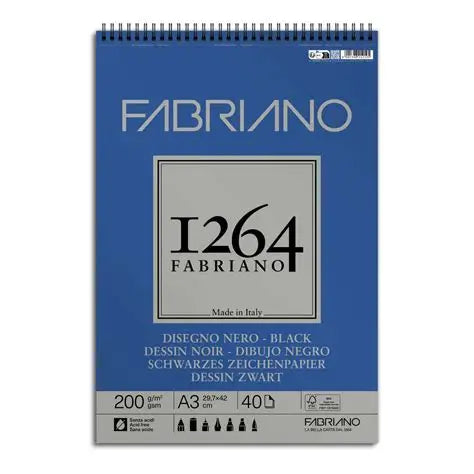 Albums 1264 Dessin noir 200g/m²