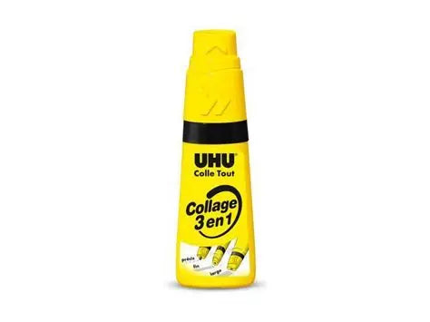 Uhu Colle tout collage 3 en 1 avec solvant 35ml