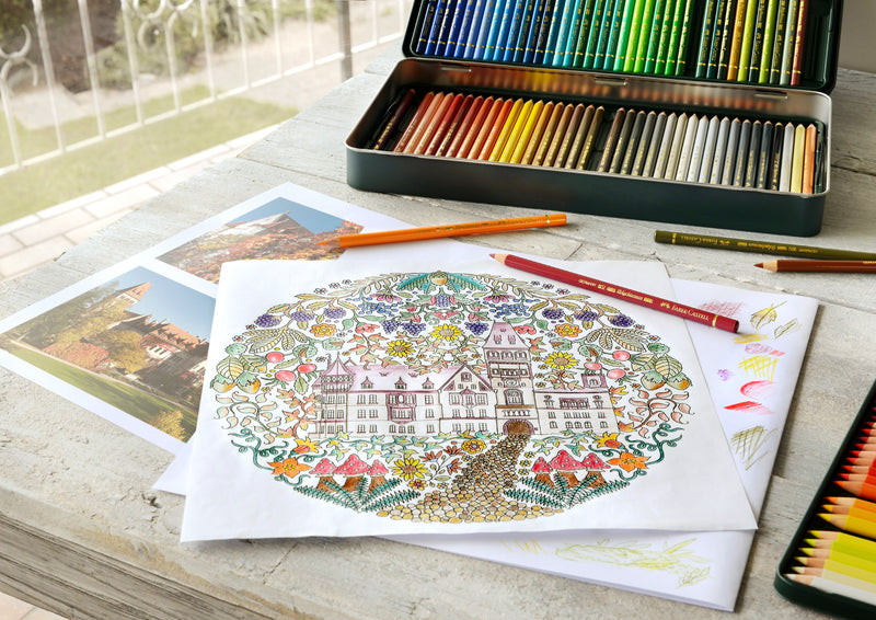 Boîte de 120 crayons de couleurs Polychromos