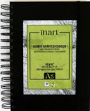 Album dessin A5 spiralé - 110g/m² - 80 feuilles - Format portrait