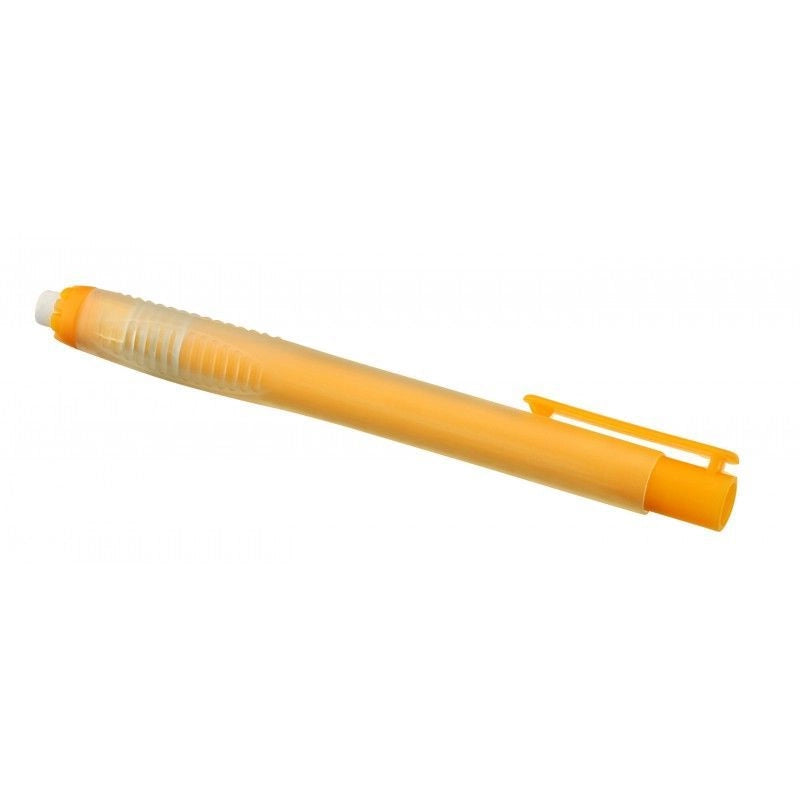 Stylo-gomme idéal pour effacer le crayon.