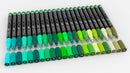 Set de 22 marqueurs acrylique Tooli-Art 0,7 mm - Vert