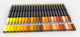 Set de 22 marqueurs acrylique Tooli-Art 0,7 mm - Jaune