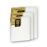 Lot de 3 châssis entoilés Premium 100% lin