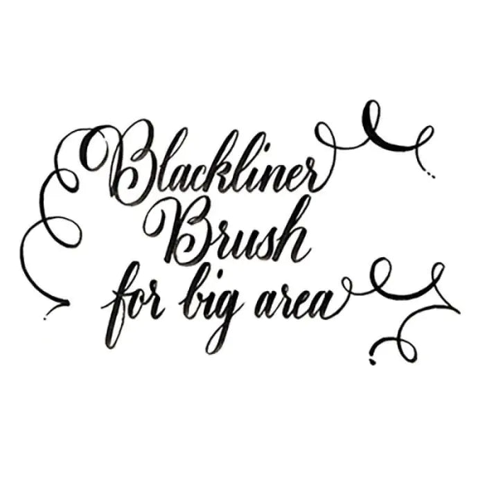 Feutre noir Blackliner Brush