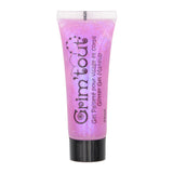 Gel pailleté visage