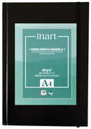 Bloc Aquarelle 24 feuilles - 300g/m² - Format portrait A4 ou A5 - Inart