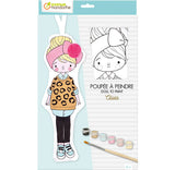 Poupée à peindre Olivia