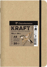 Carnet Piqués Kraft Brut