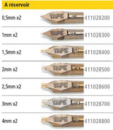 Plumes Leonardt (flacons de 2)