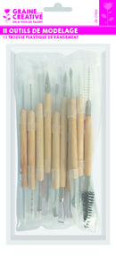 Set de 11 outils de modelage