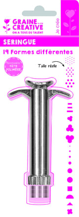 Seringue pour pâte polymère