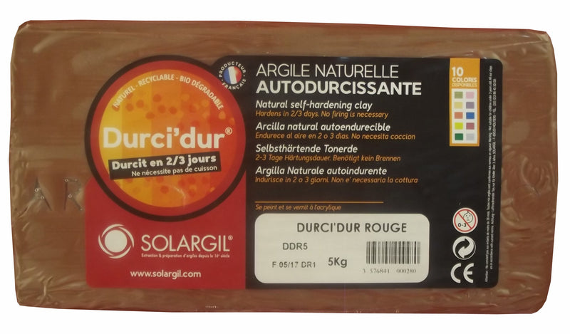 Argile Durci'Dur auto-durcissante 5kg Solargil chez Rougier & Plé