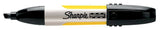 Marqueur permanent Sharpie noir double pointe épaisse biseauté 1,5/4,9mm